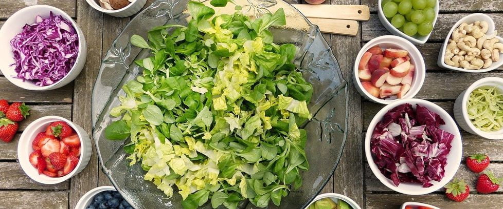 Las mejores opciones de menús saludables para eventos
