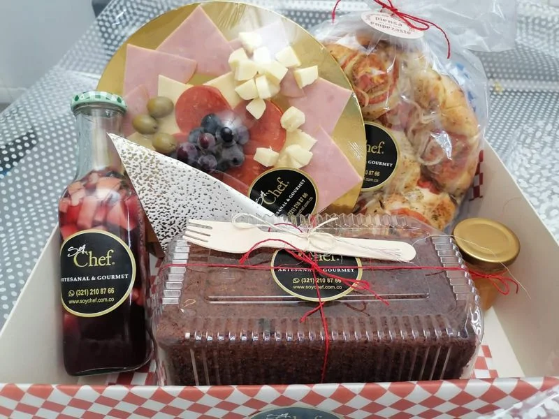 Ancheta gourmet Medellín Ancheta gourmet regalo sorpresa Medellín