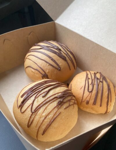 Panes con chip de chocolate para eventos