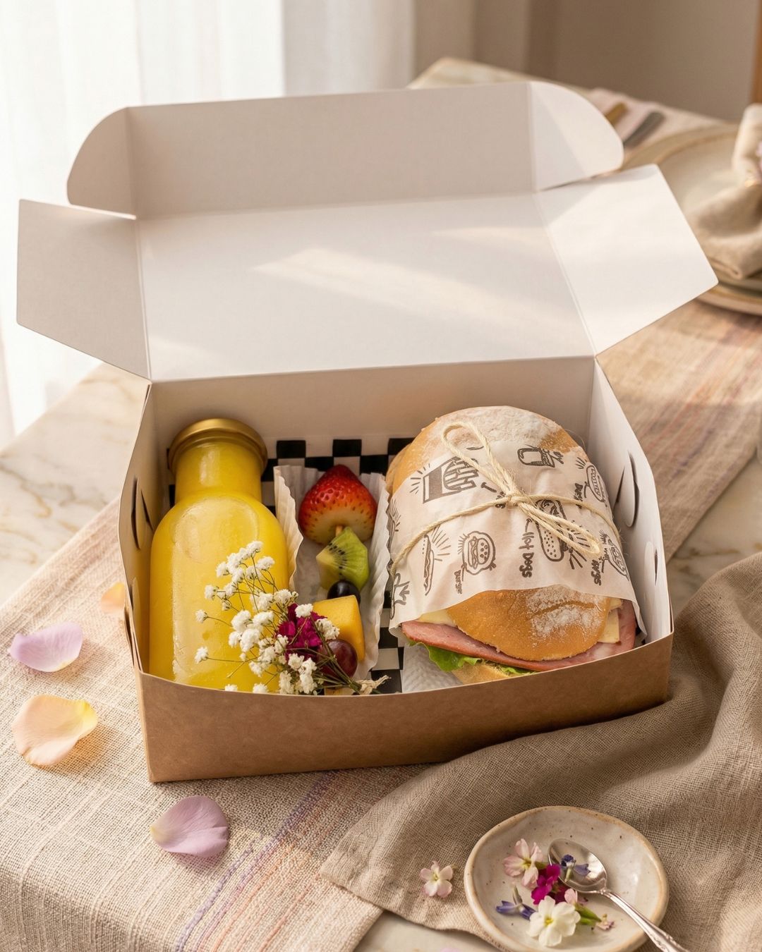Catering eventos de empresa en Medellín estaciones de café y bocados panadería pasabocas lunch box Chef Bakery (21)