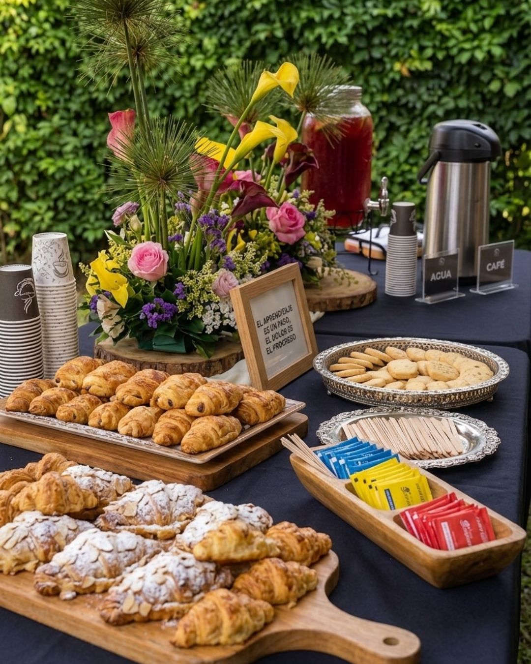 Catering eventos de empresa en Medellín estaciones de café y bocados panadería pasabocas lunch box Chef Bakery (9)